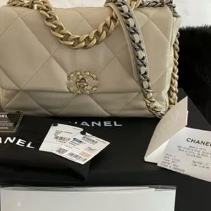 Stunning Chanel light beige